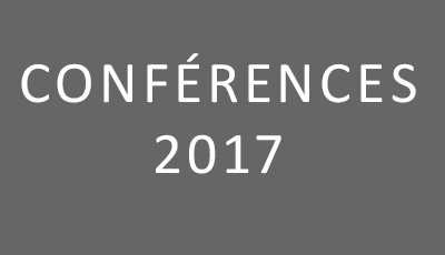 Conférences 2017