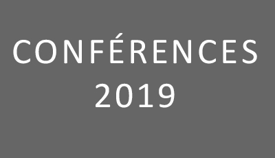 Conférences 2019